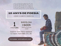 Recital 10 anys de poesia