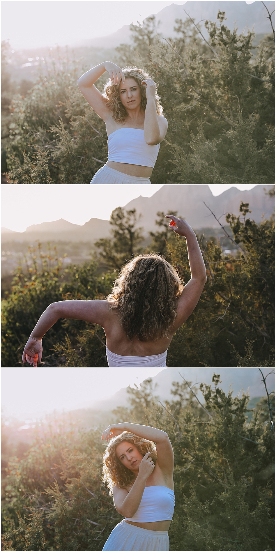 Desert dance photo shoot by Cole Photo Collective in NC