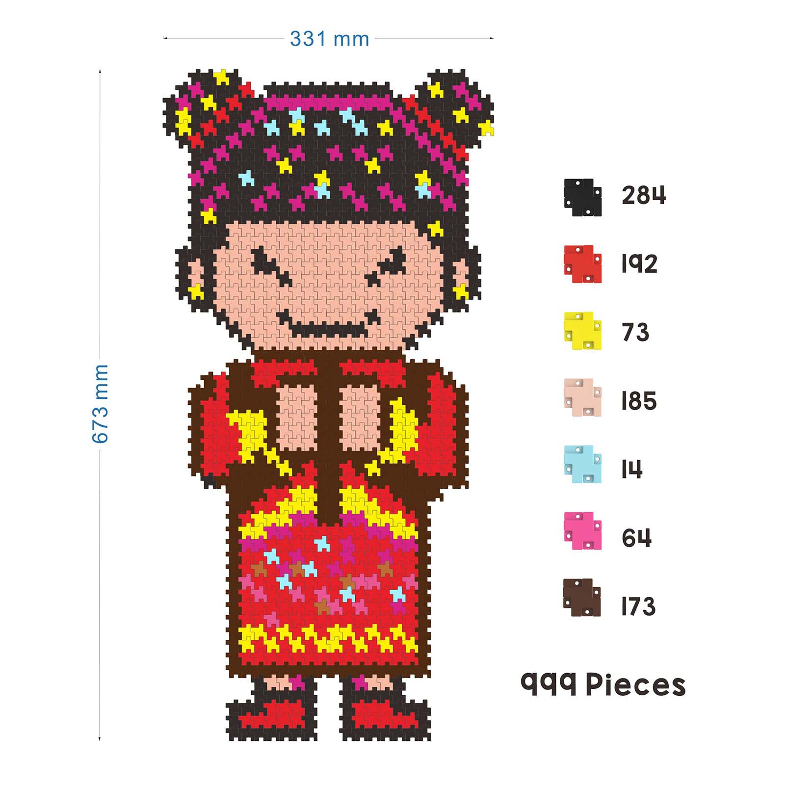 Party Game Plastic Jigsaw Puzzles 1000 Pieces for Children Kids and Adults