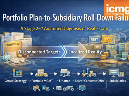 Portfolio Plan to Subsidiary Roll-Down Failure :
A Stage 2–7 Anatomy Diagnosis of Real Estate 💲