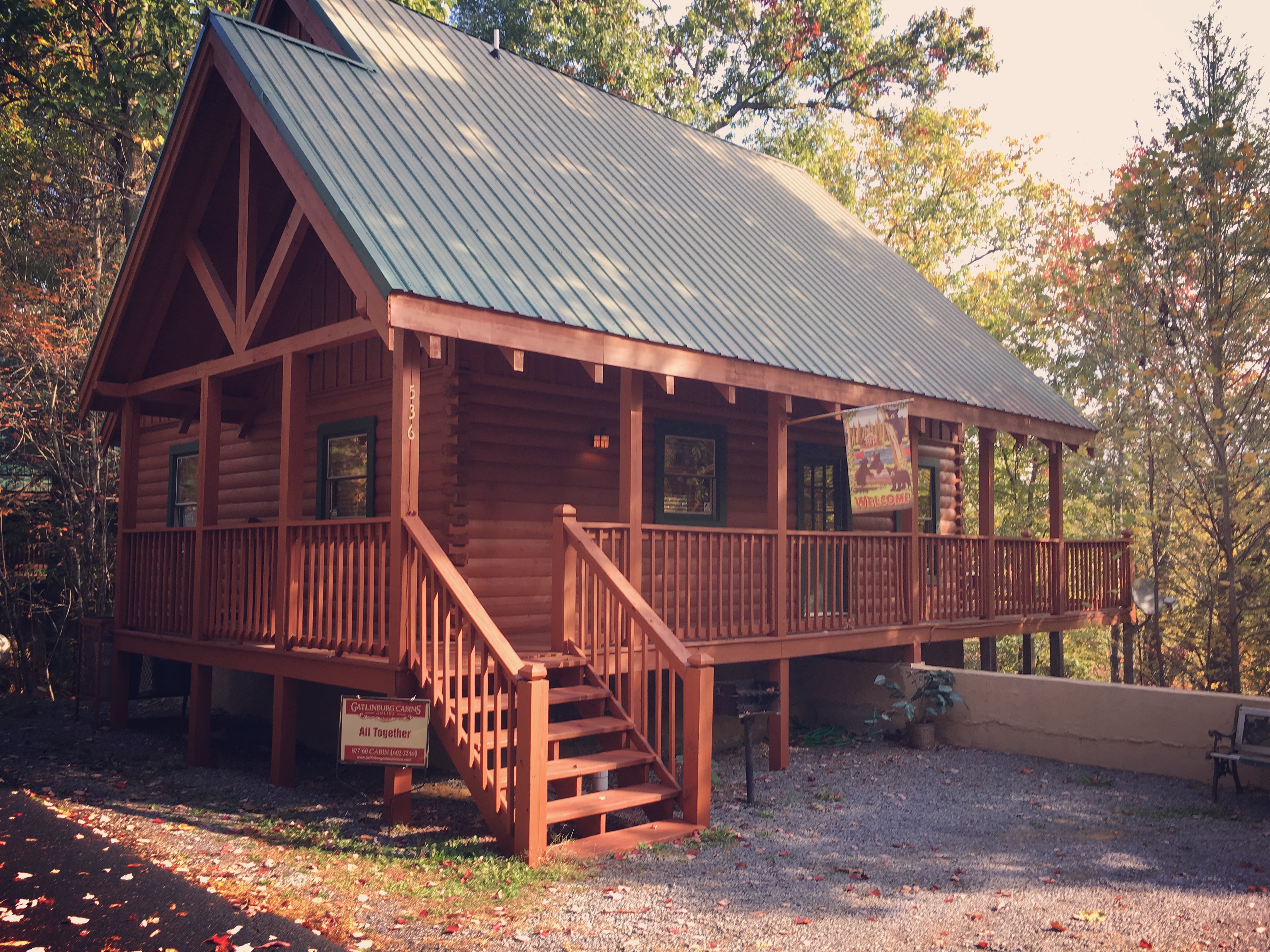 All Together Cabin 2 Bedroom Cabin Gatlinburg
