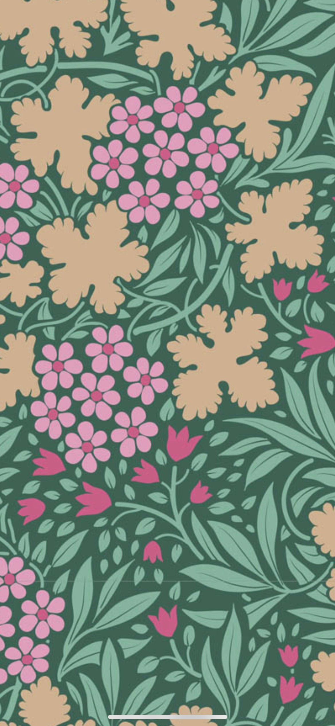 TILDA - Hibernation - 100539 Autumnbloom Sage - Metre