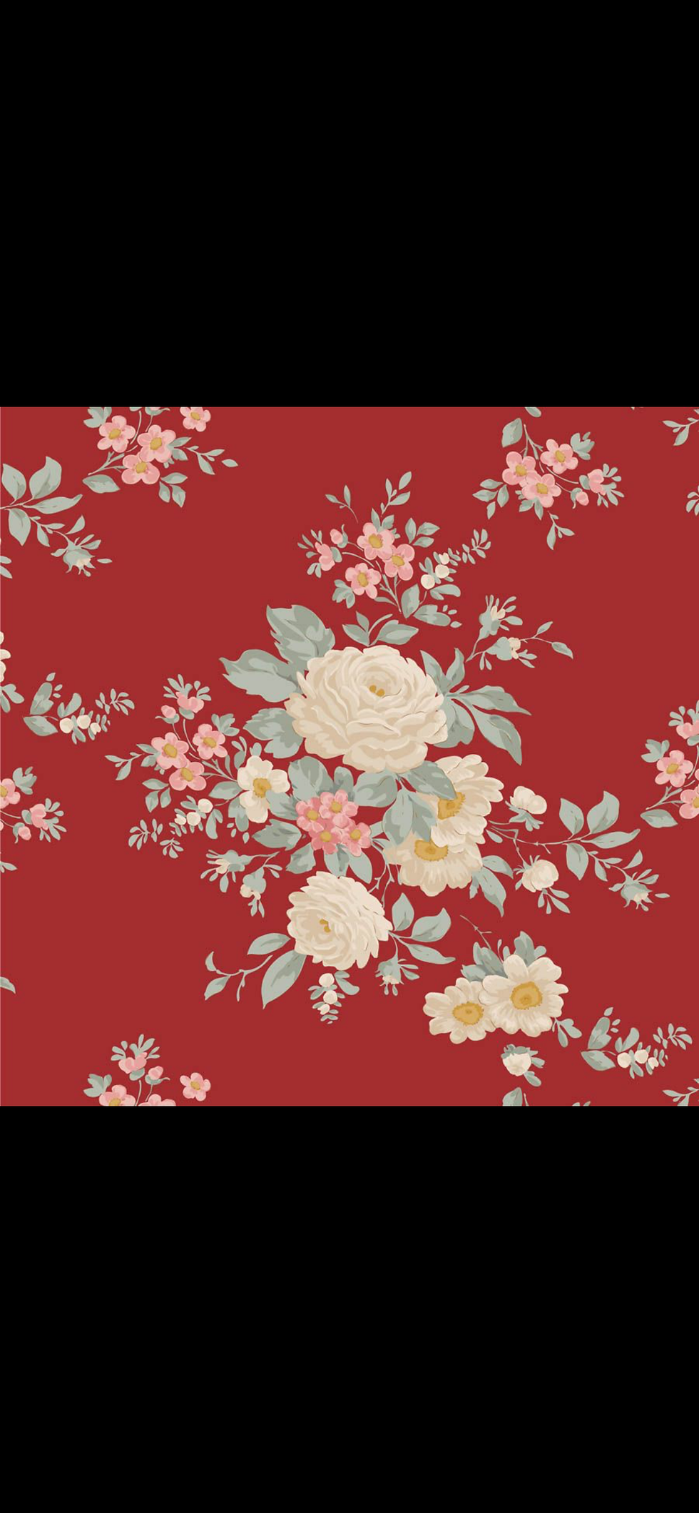 TILDA - Merry Little Christmas - 100622 - Carol - Burgundy