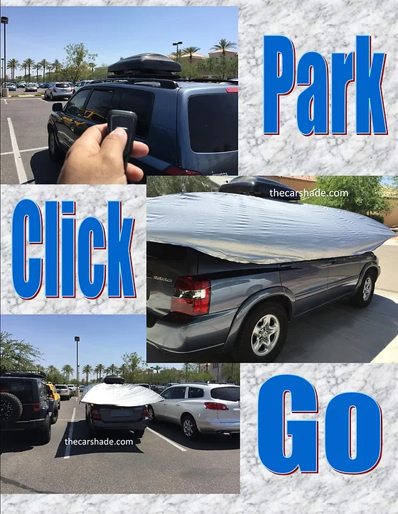 The Car Shade Car Cover Get Shade With Just A Click