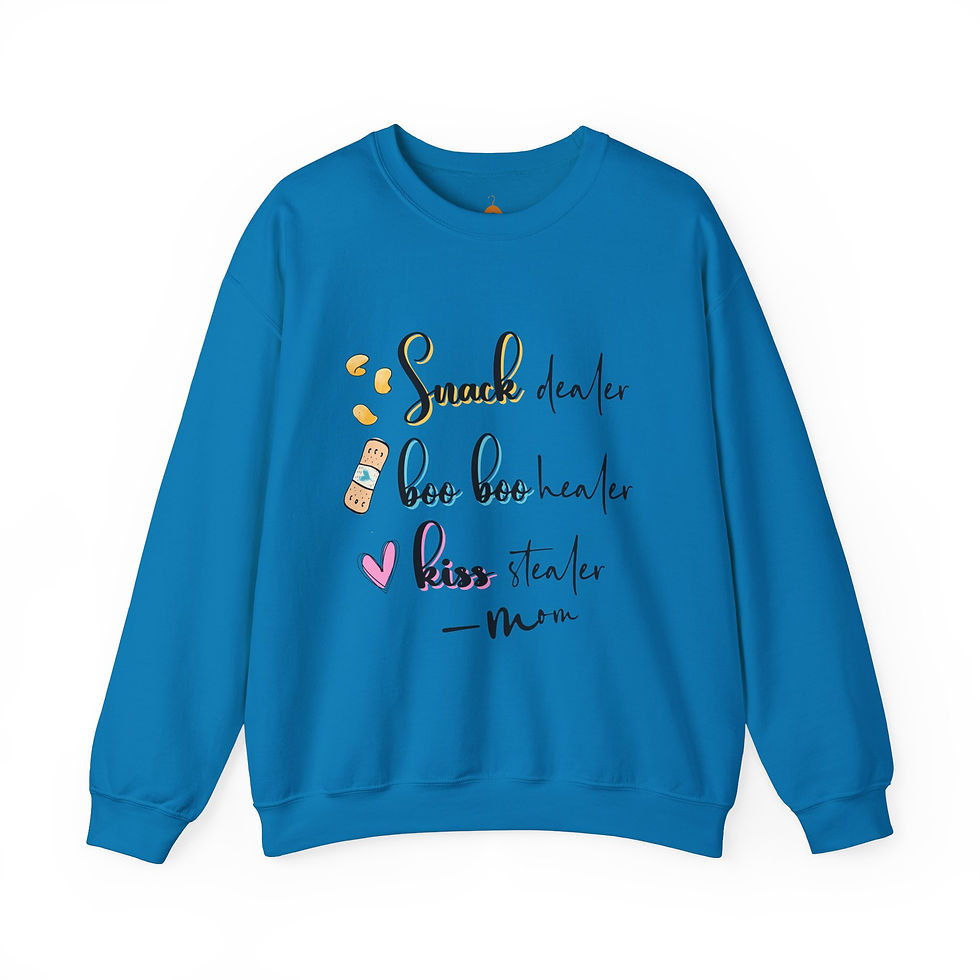 Thumbnail: Snack dealer Boo boo healer Sweatshirt, New Mother's Day shirt, Mom Appreciation