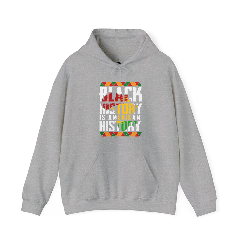 Thumbnail: Black History is American History Hoodie, BLM, Gift for Civil Rights Activist