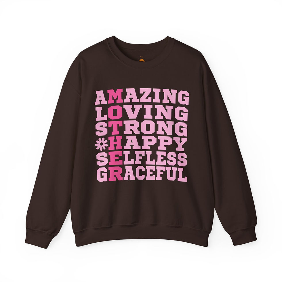Thumbnail: Amazing Mother Sweatshirt, Mother's Day Gift, Mom Appreciation, Wife shirt gift