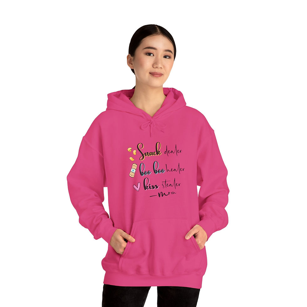 Thumbnail: Snack dealer Boo boo healer Hoodie, New Mom, Mother's Day gift, Mom Appreciation