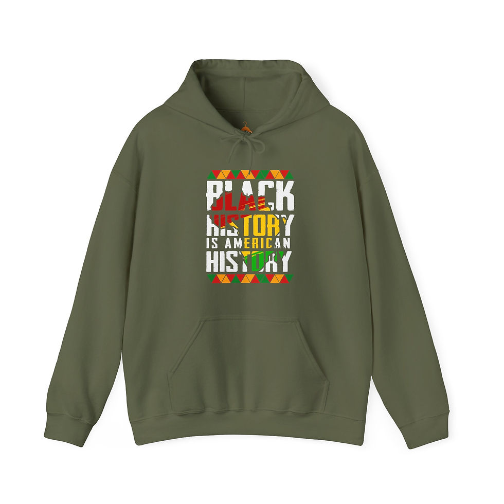 Thumbnail: Black History is American History Hoodie, BLM, Gift for Civil Rights Activist