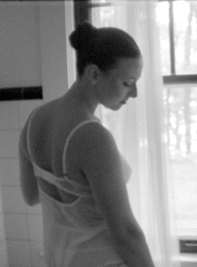vail bathroom bride shot luxury black tie wedding Los Angeles Claifornia 16mm Super 8mm fi