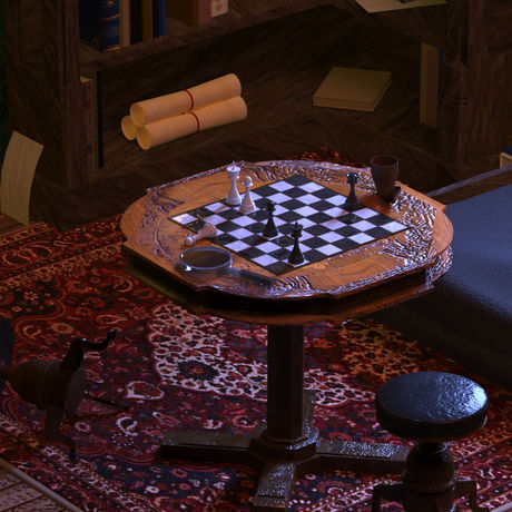 Sherlock's room diorama