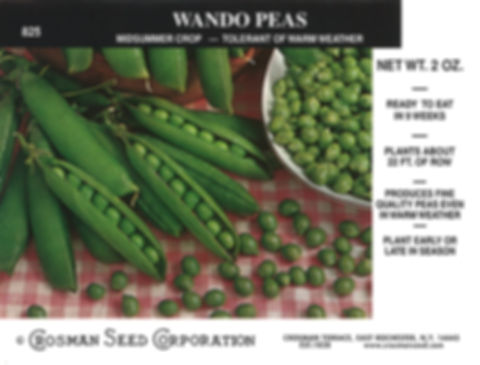 825 Peas Wando
