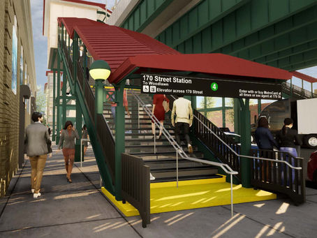 Substantial Completion of NYCT Station Upgrade at 170th Street