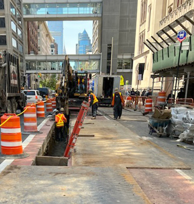 68th Hunter Street in Construction