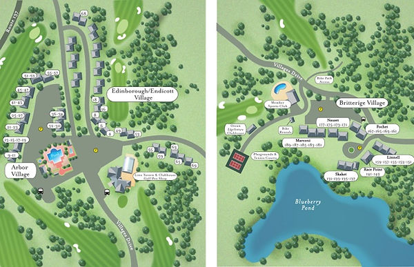 Ocean Edge Maps and Directions - Village Detail Map1