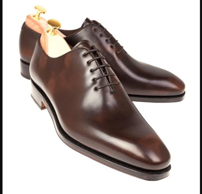 Coffee brown Men's leather shoe