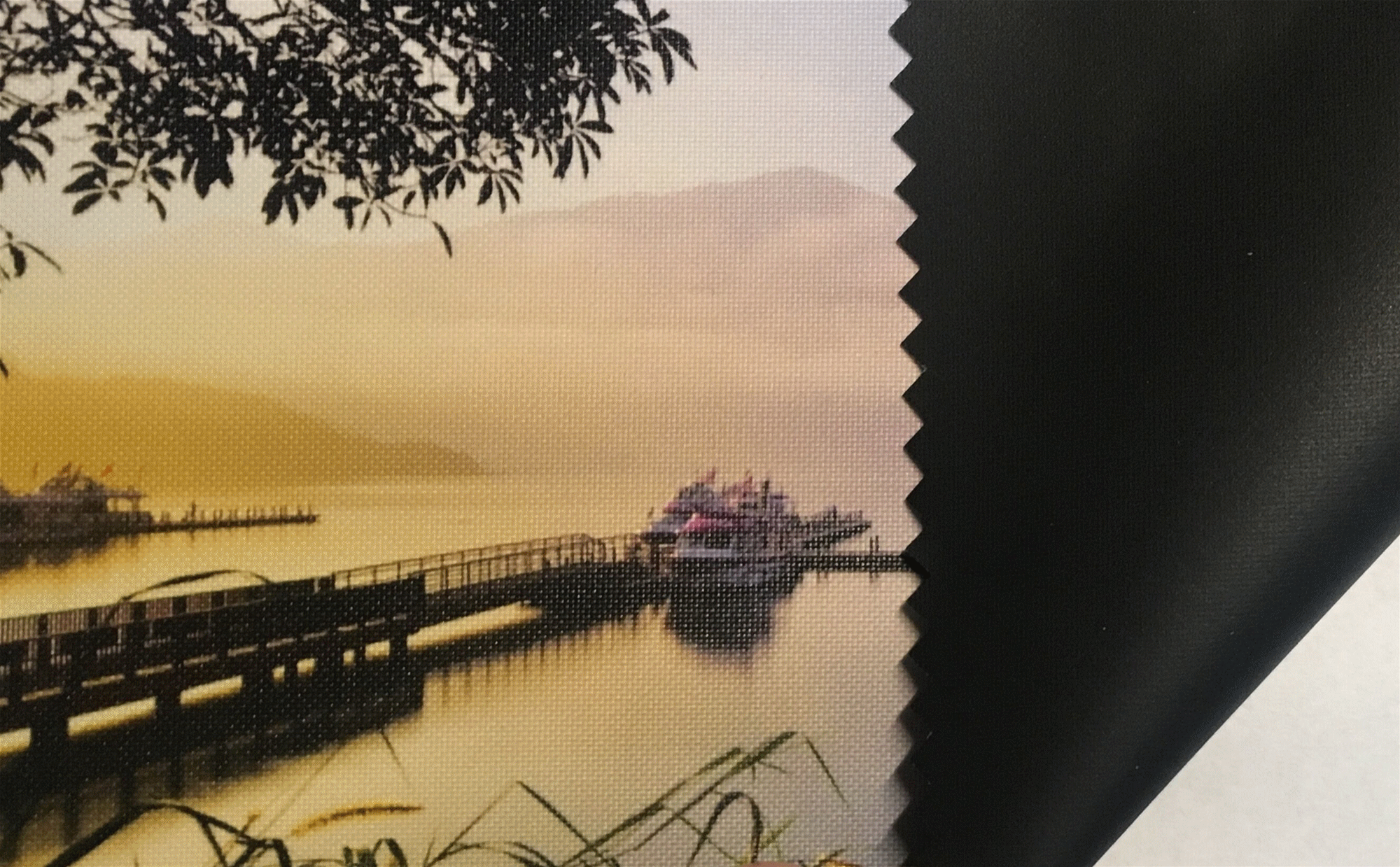 blac back textil is pvc free fabric for uv , latex, eco-solvent prin