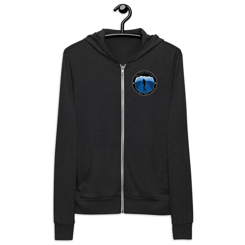 Miniature : Unisex Lightweight Zip Hoodie