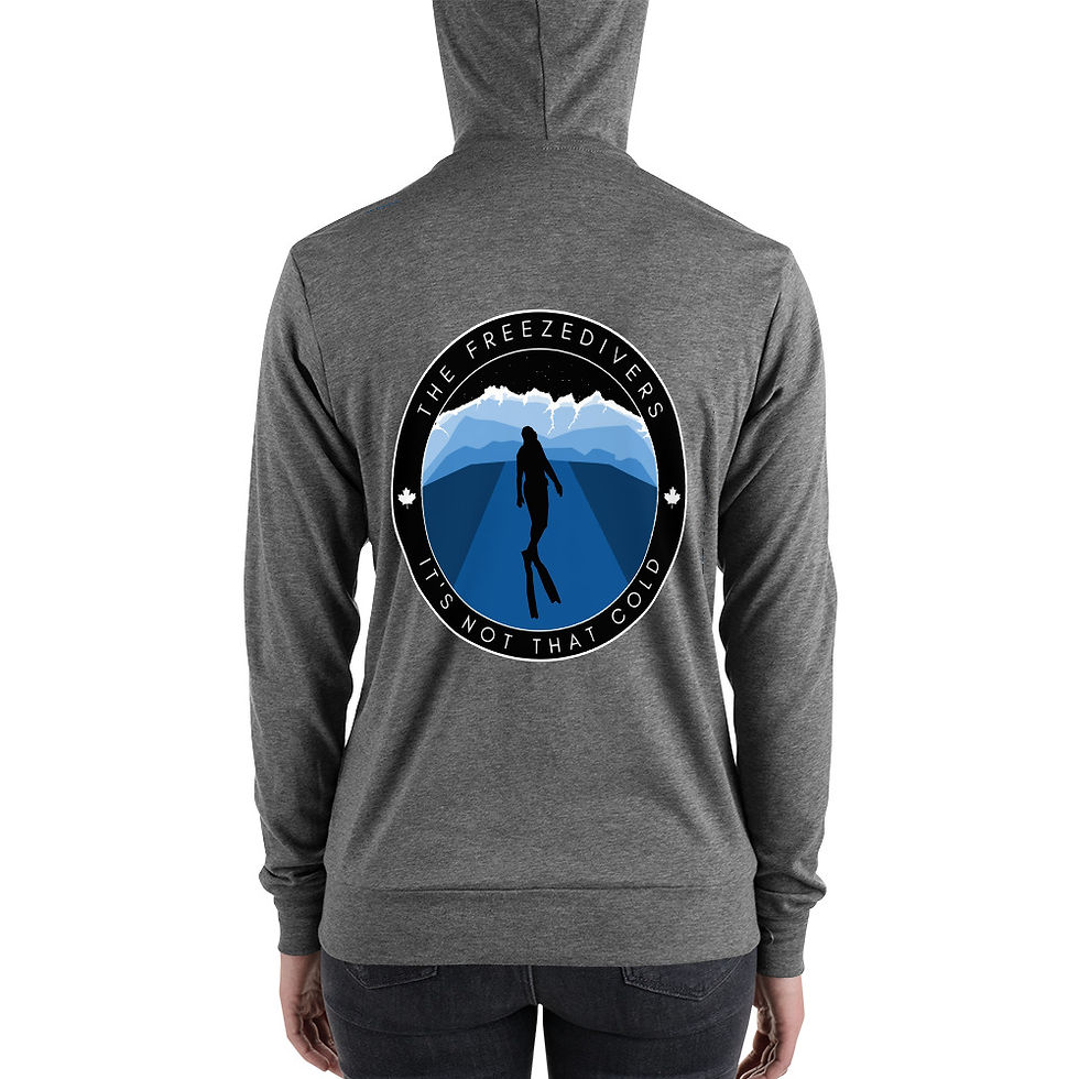 Miniature : Unisex Lightweight Zip Hoodie