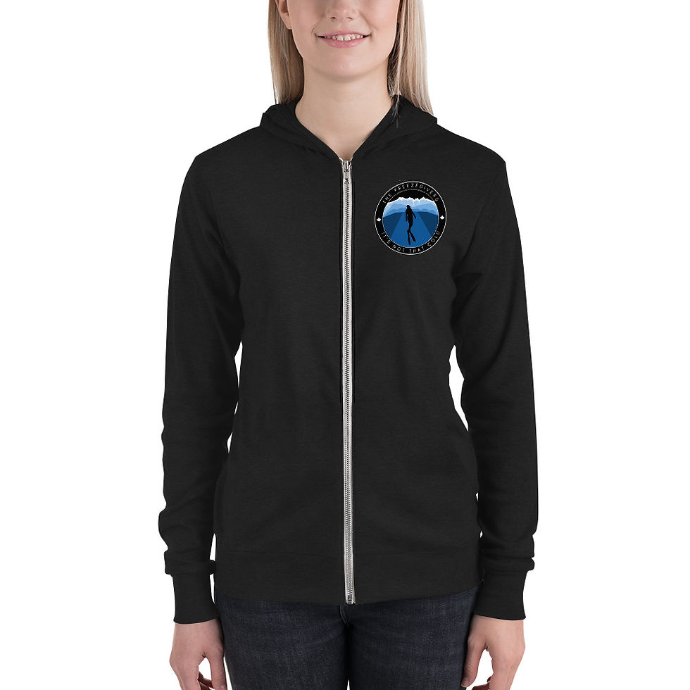 Miniature : Unisex Lightweight Zip Hoodie