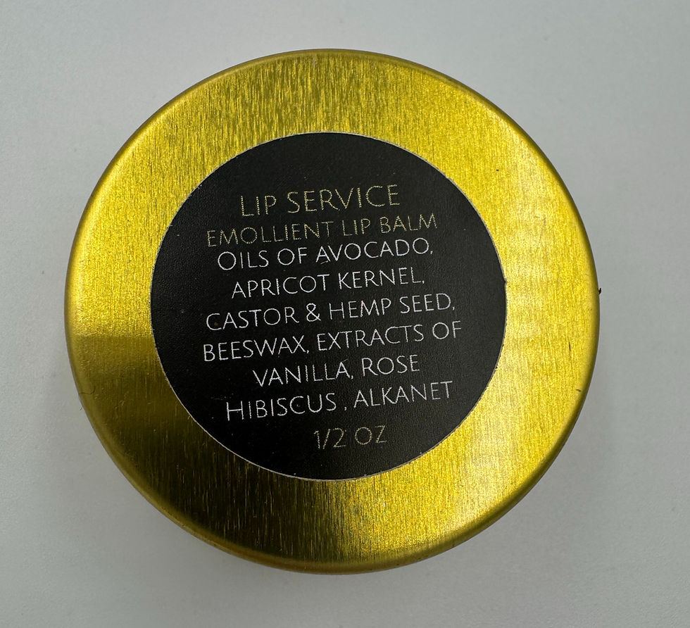 Thumbnail: Lip Service Spiced Vanilla and Rose Emollient Lip Balm