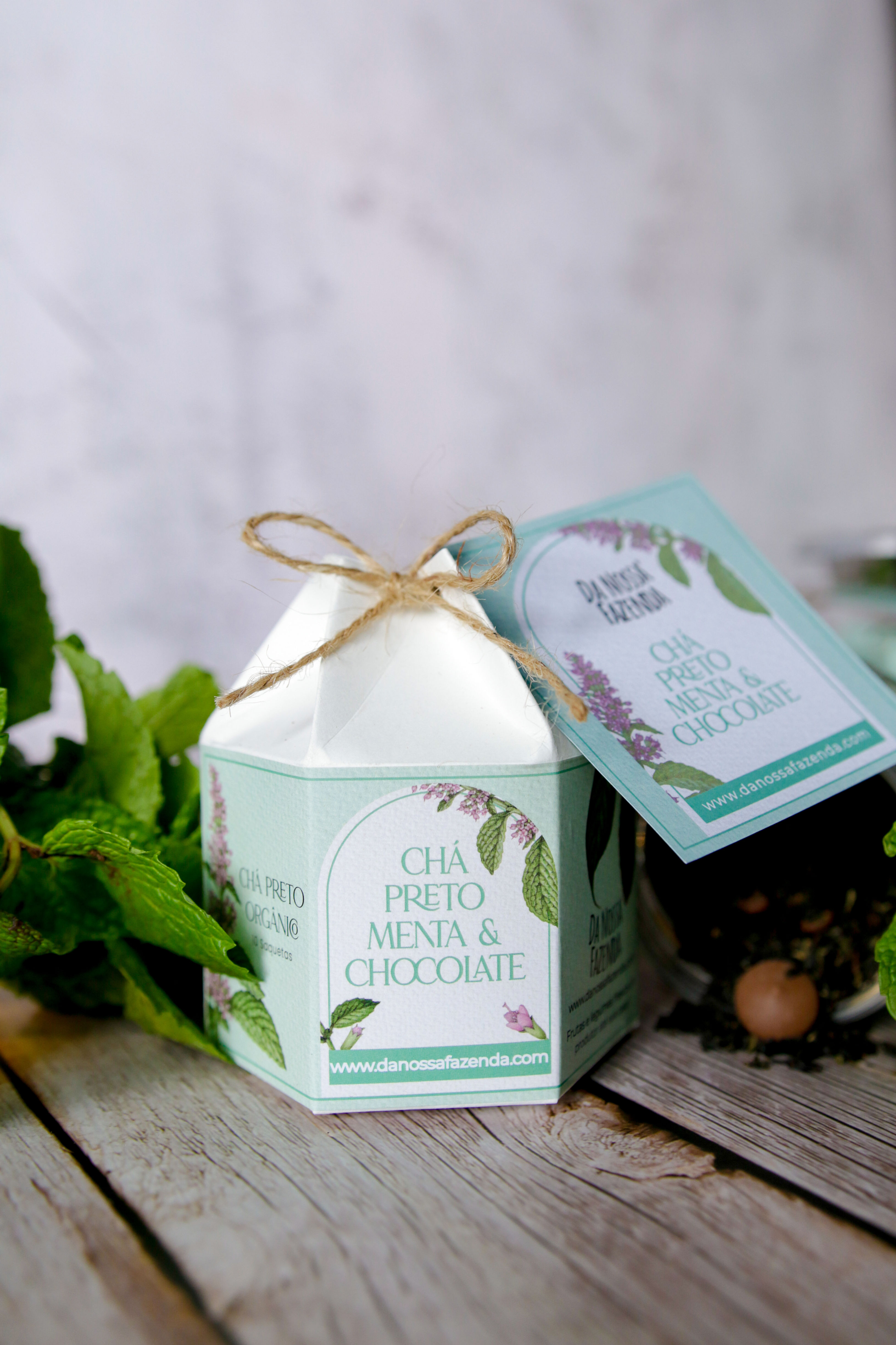Chá Preto Menta & Chocolate
