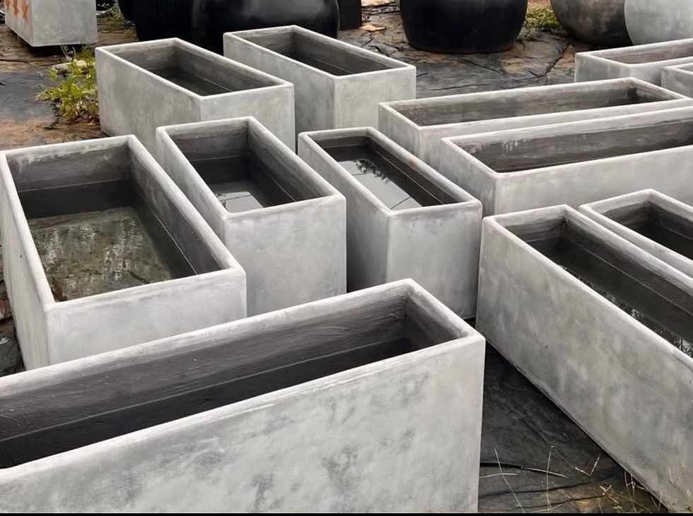 Thumbnail: Concrete planters 
