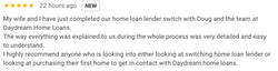 Daydream Home Loans Review 3