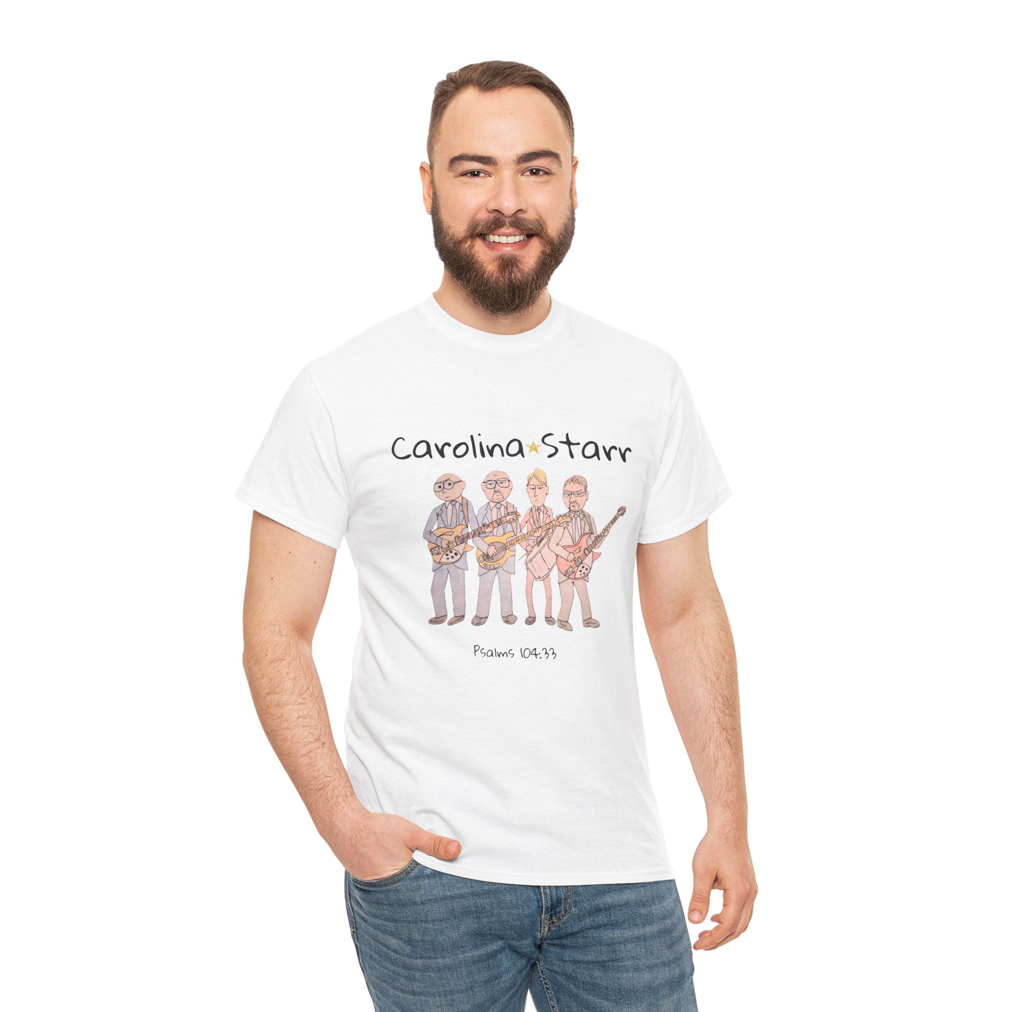 Custom Starr Toon Heavy Cotton Tee - Unisex