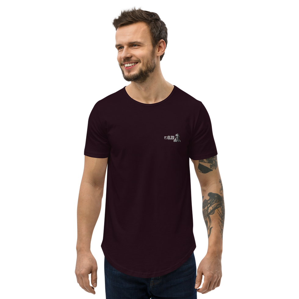 Thumbnail: KEZ - Curved Hem T-Shirt