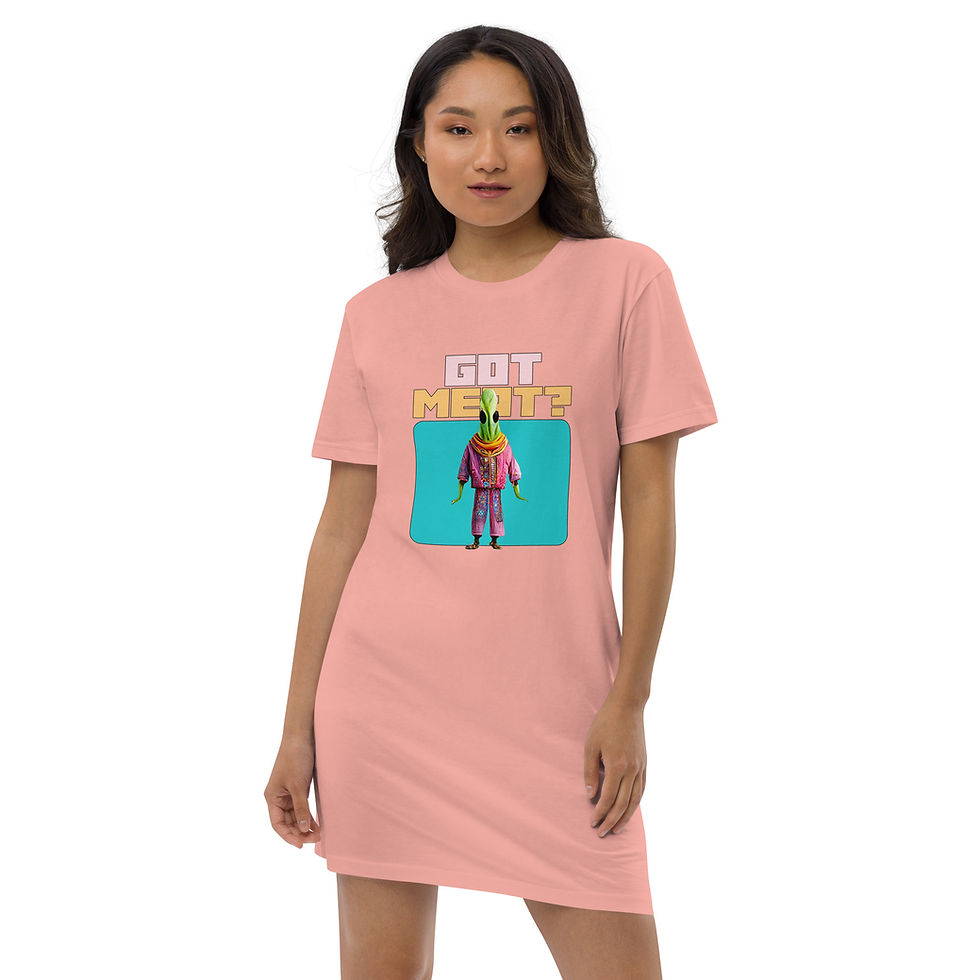 Thumbnail: GA - Organic Cotton T-Shirt Dress