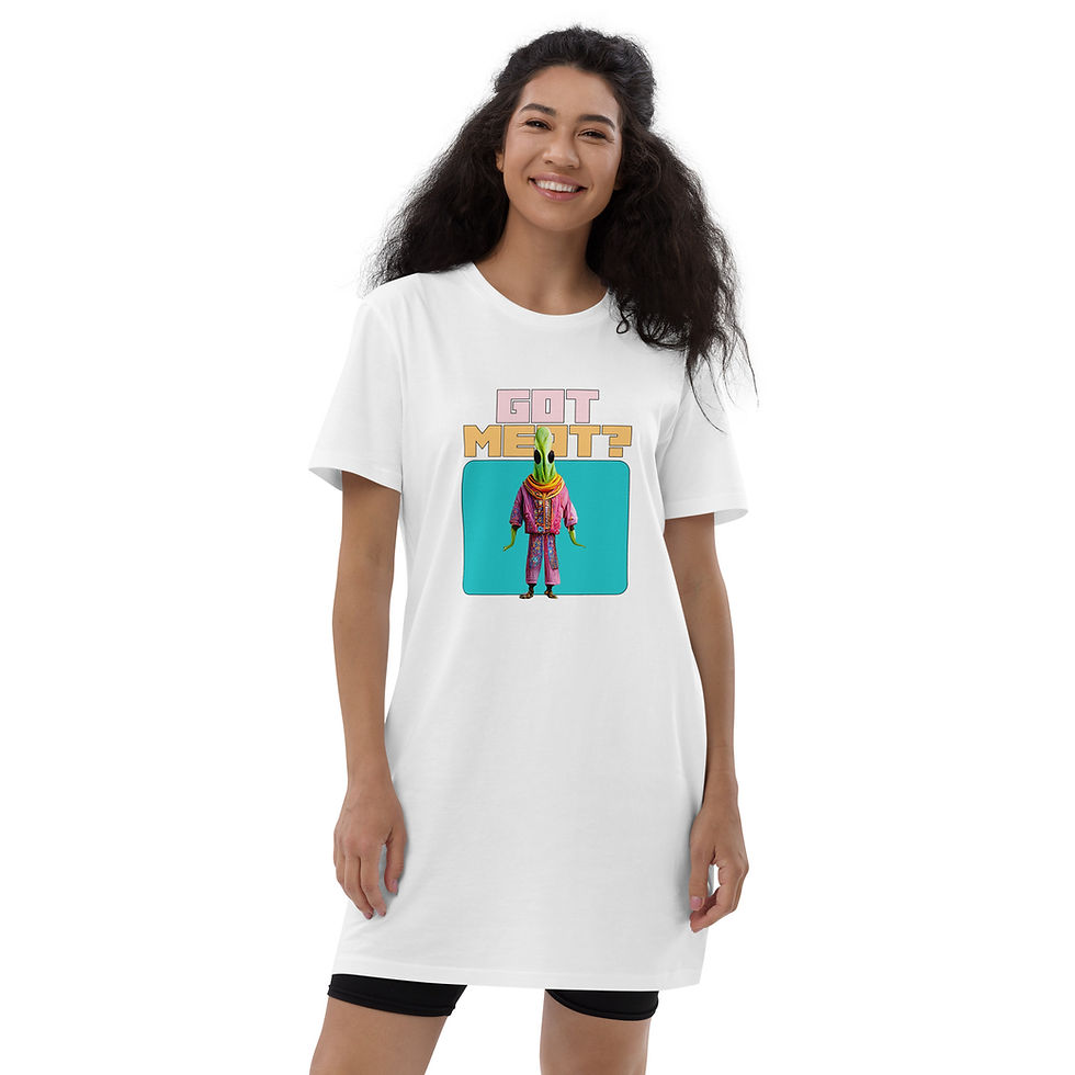 Thumbnail: GA - Organic Cotton T-Shirt Dress