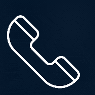 Phone icon representing contact or call option