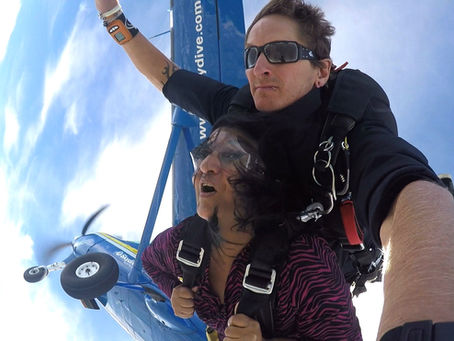 Skydiving - A Dive Into the Blue