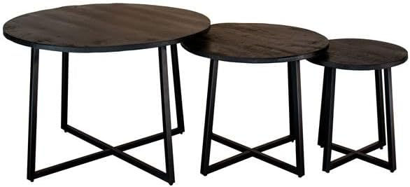 Thumbnail: Timeless Round Coffee Table 3pc. Set