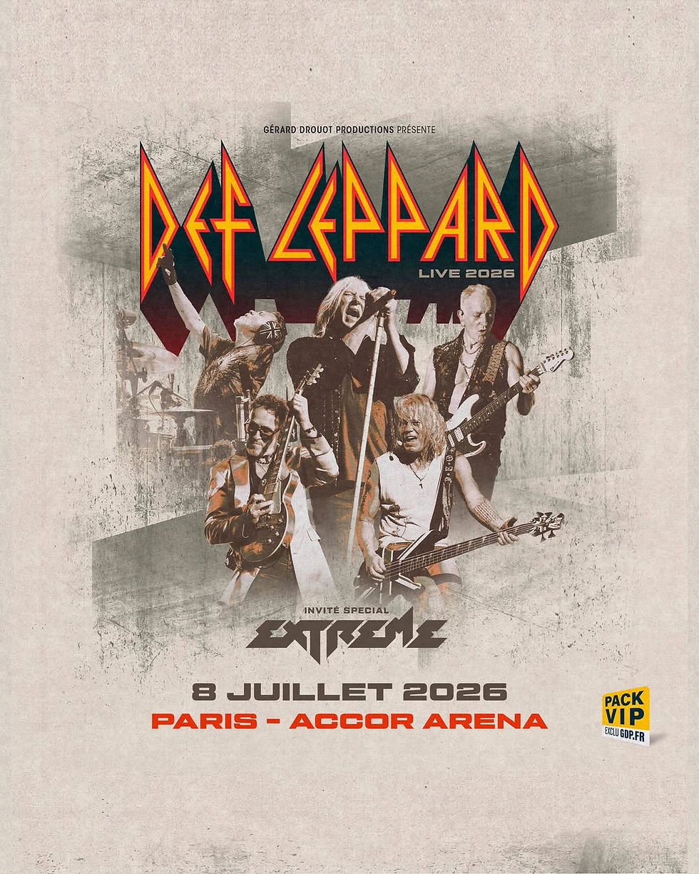 Def Leppard Paris 2026