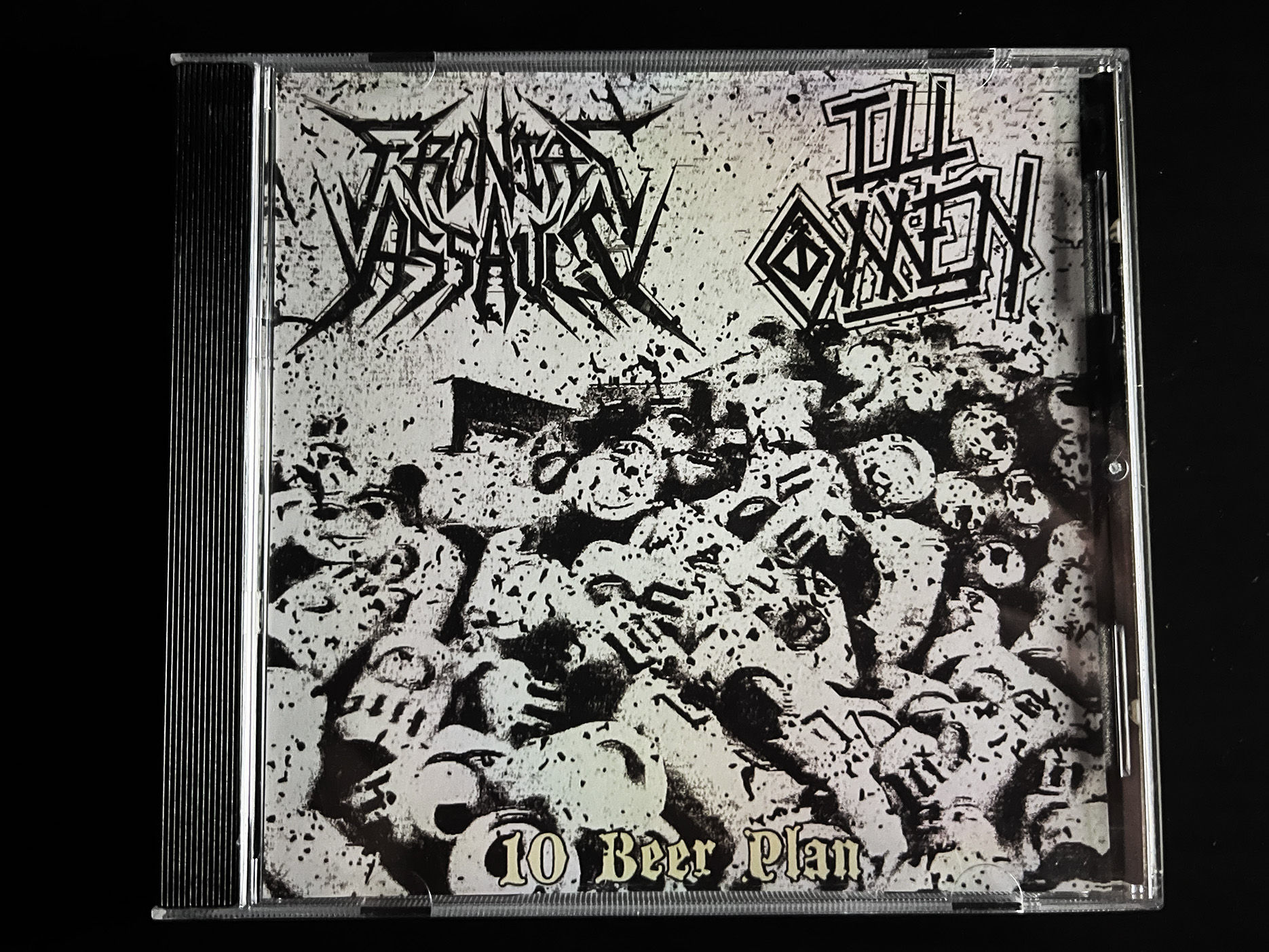 10 Beer Plan - Frontal Assault / ILL OMEN Split EP CD