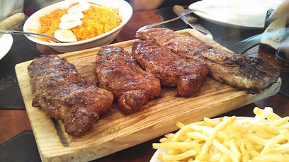 Um gostoso churrasco argentino.