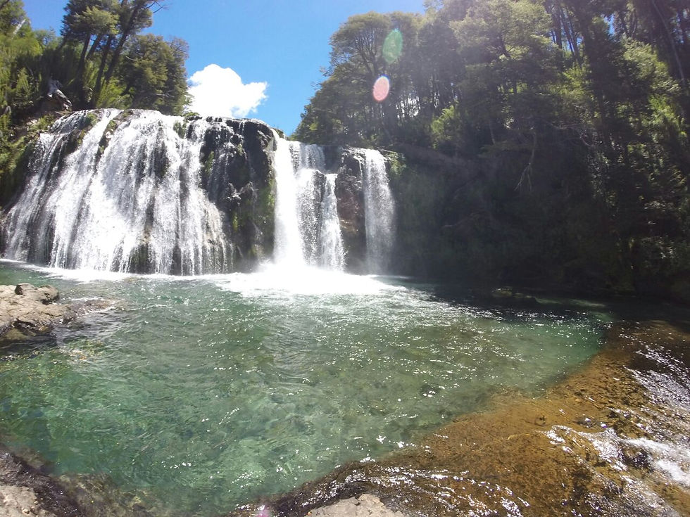 Cascadas no Rio Ñivinco