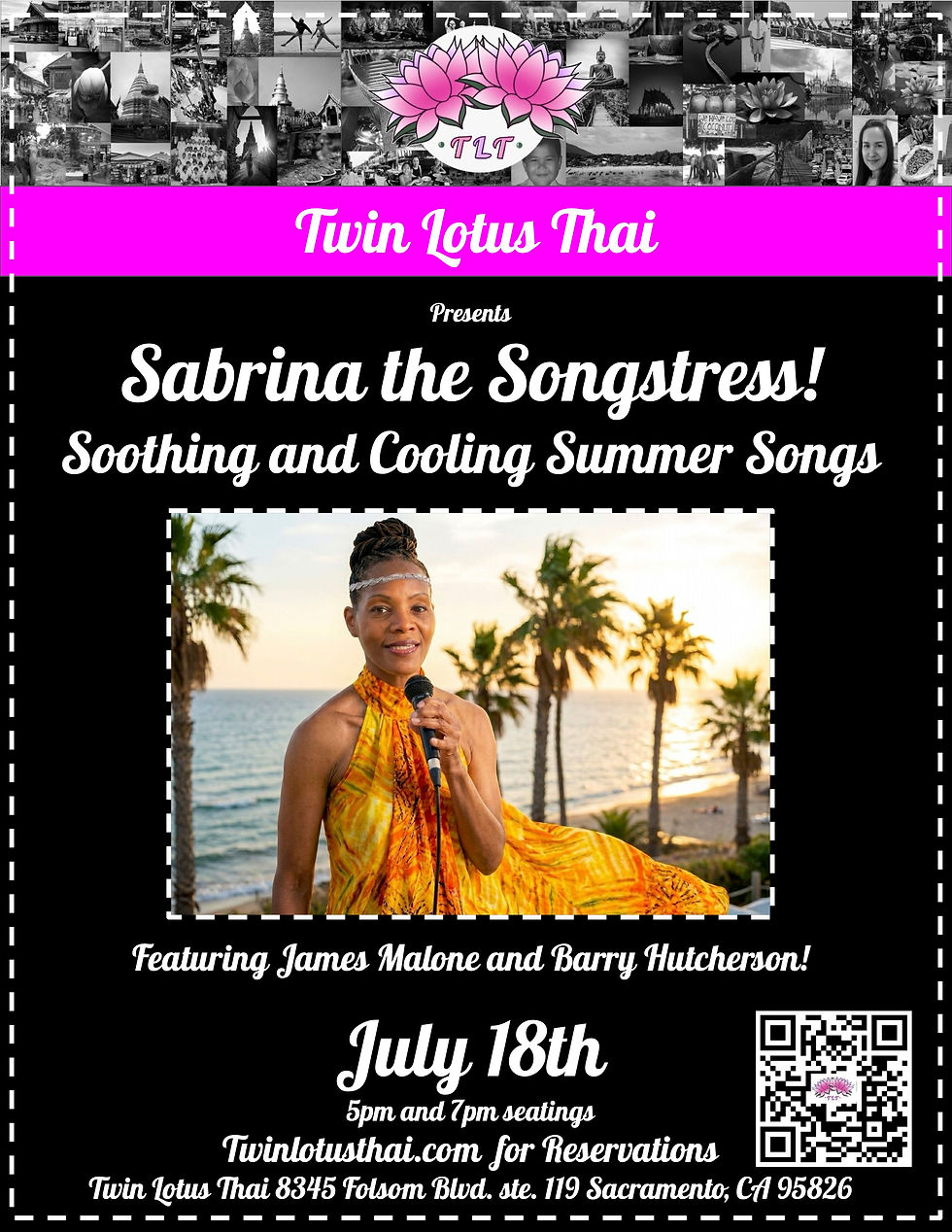 Sabrina the Songstress; Soothing and Cooling Summer Songs!