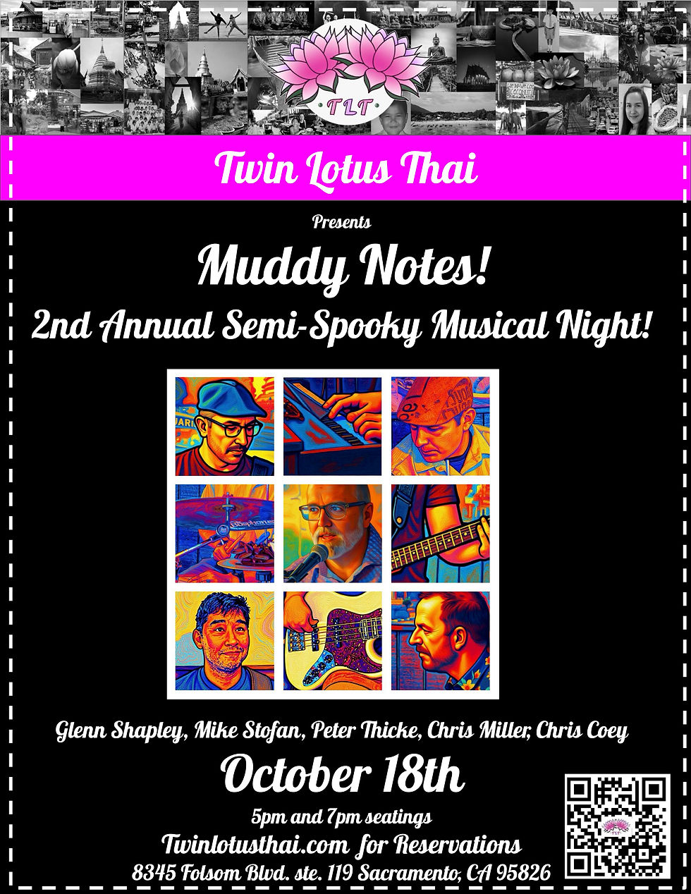 Muddy Notes 2nd Annual Semi-Spooky Musical Night!