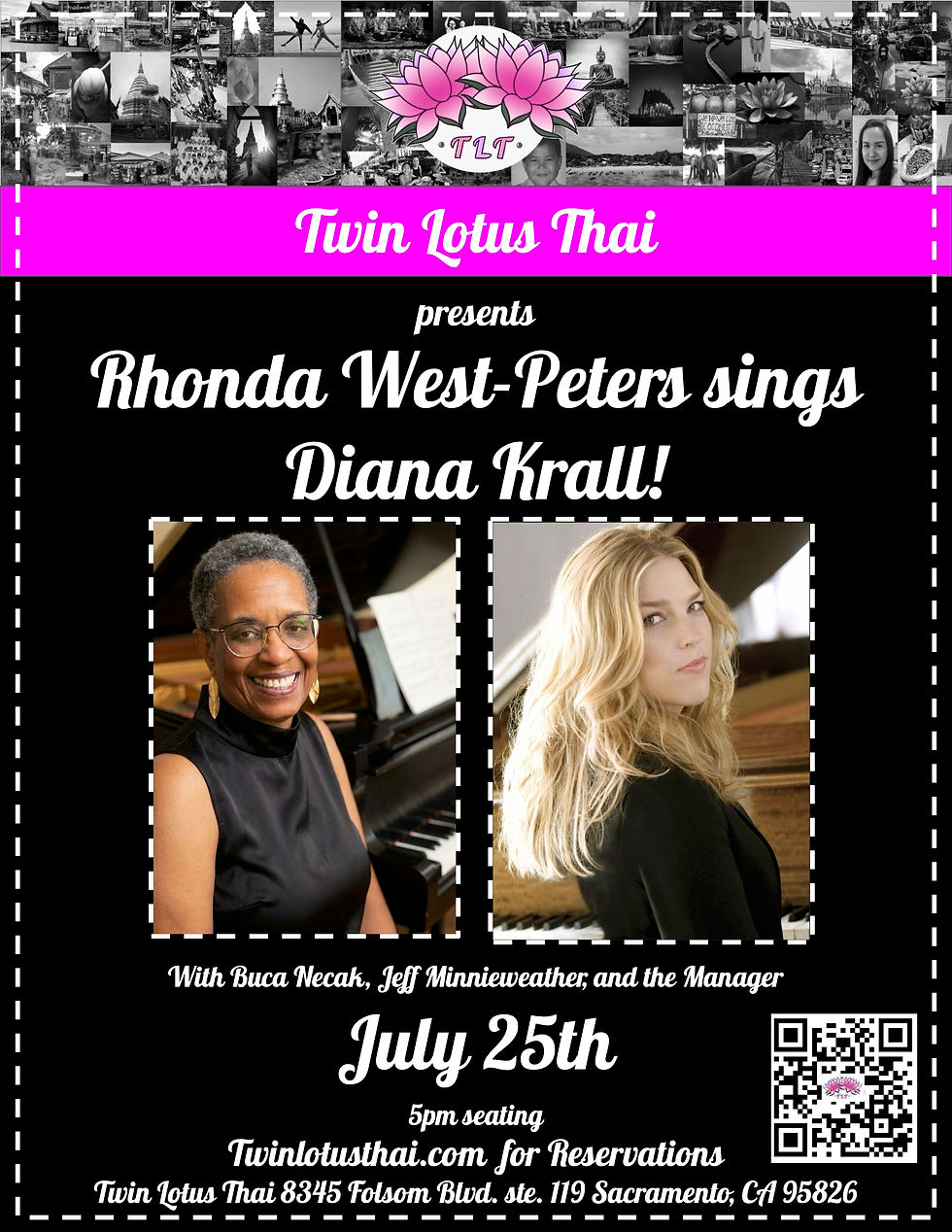 Rhonda West-Peters; the Music of Diana Krall!