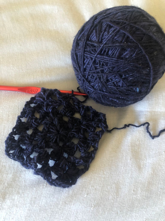 start to the blanket!