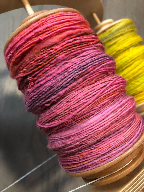 two full bobbins!