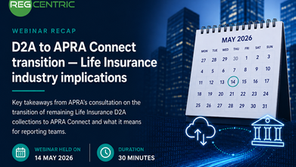 D2A to APRA Connect Transition — Life Insurance Industry Implications
