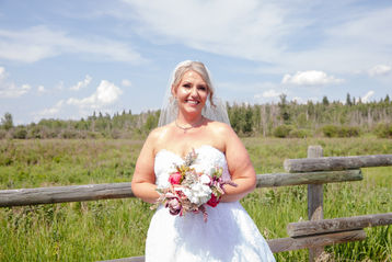 Wedding ceremony — Alberta wedding photographer by referral