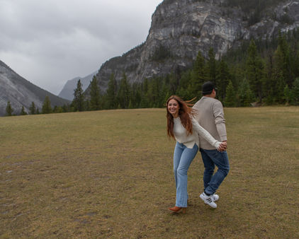 Couples portrait — Banff Alberta photographer