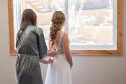 Wedding ceremony — Banff wedding photographer by referral