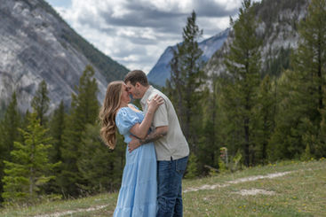 Couples portrait — Banff Alberta photographer