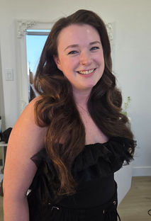 Bridal waves and curls — Banff wedding hairstylist